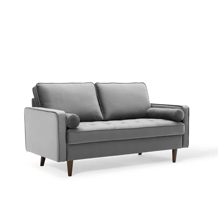 Fabric 61.5'' Reception Sofa