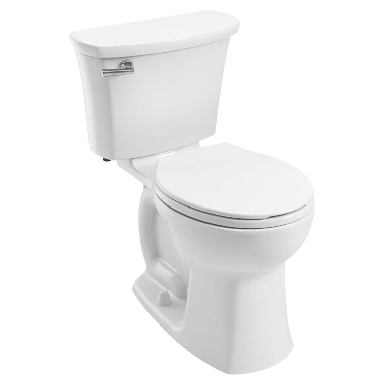 American Standard Edgemere 1.28 Gallons GPF Round Comfort Height Floor Mounted Kit (Seat Not Included)