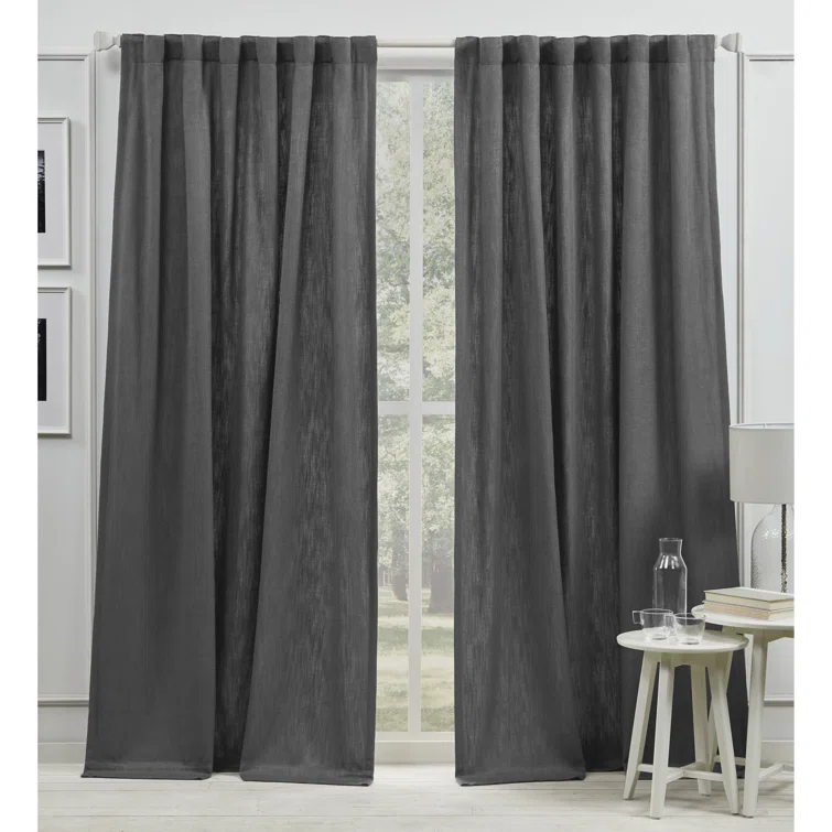 Lauren Ralph Lauren Vienna Light Filtering with Lining Back Tab/Rod Pocket Curtain Panel