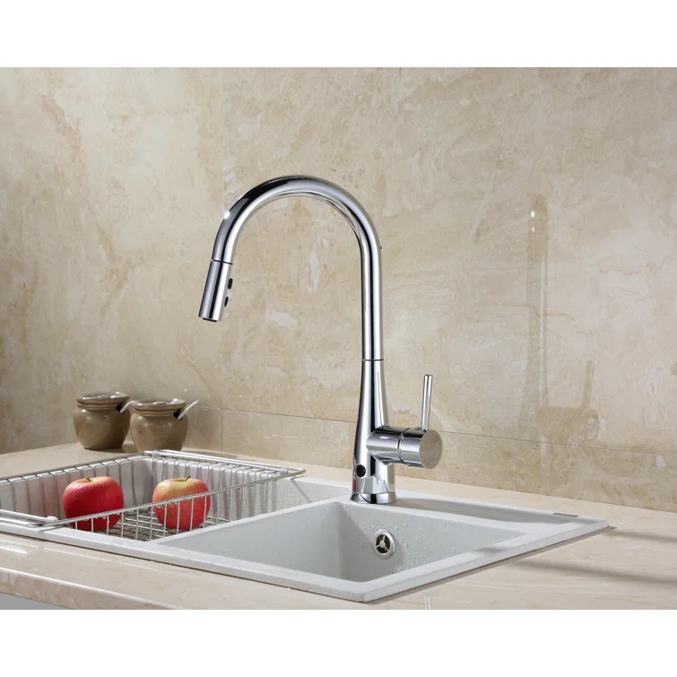 RunFine Group Pull Down Touchless Kitchen Faucet