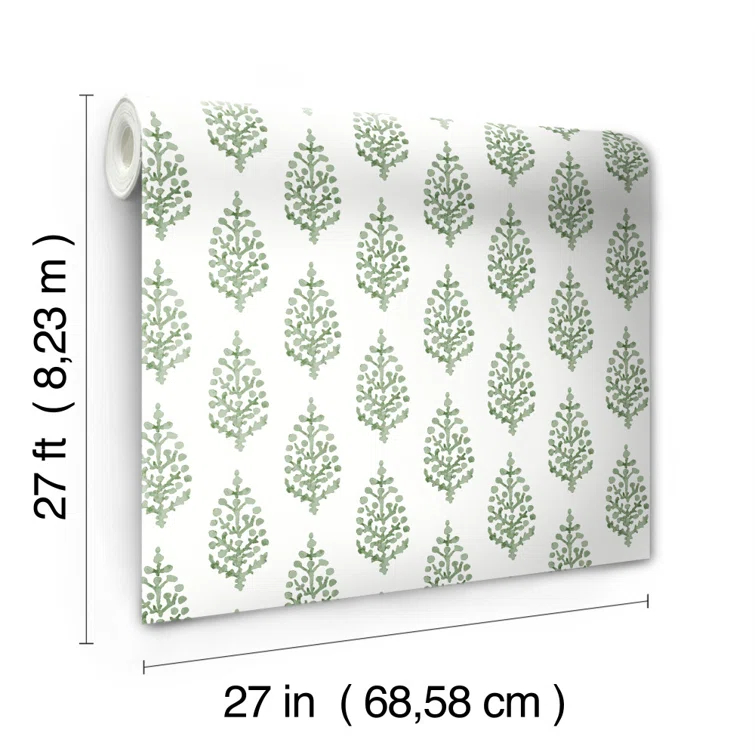 York Wallcoverings Floral Roll