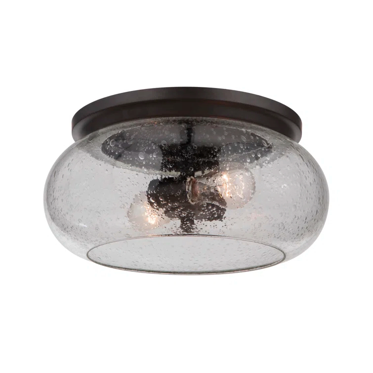 Glass Flush Mount