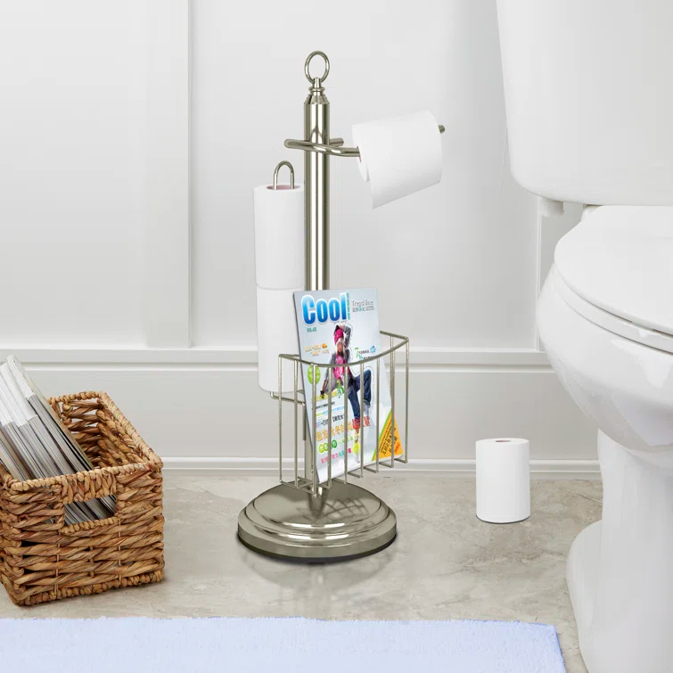 Free Standing Toilet Paper Holder