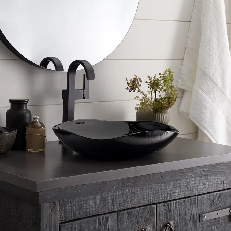 Murano Glass Specialty Vessel Bathroom Sink