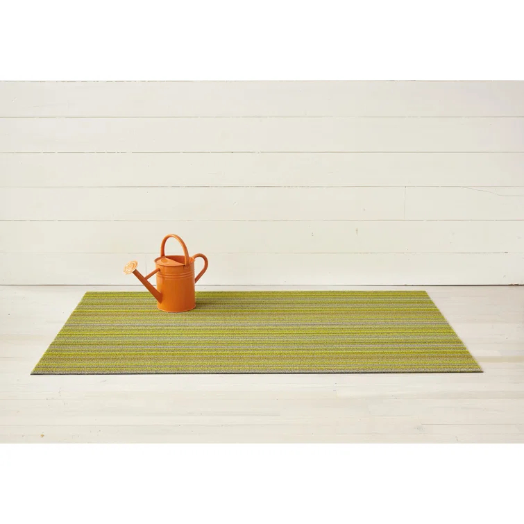 Chilewich Easy Care Skinny Stripe Shag Doormat