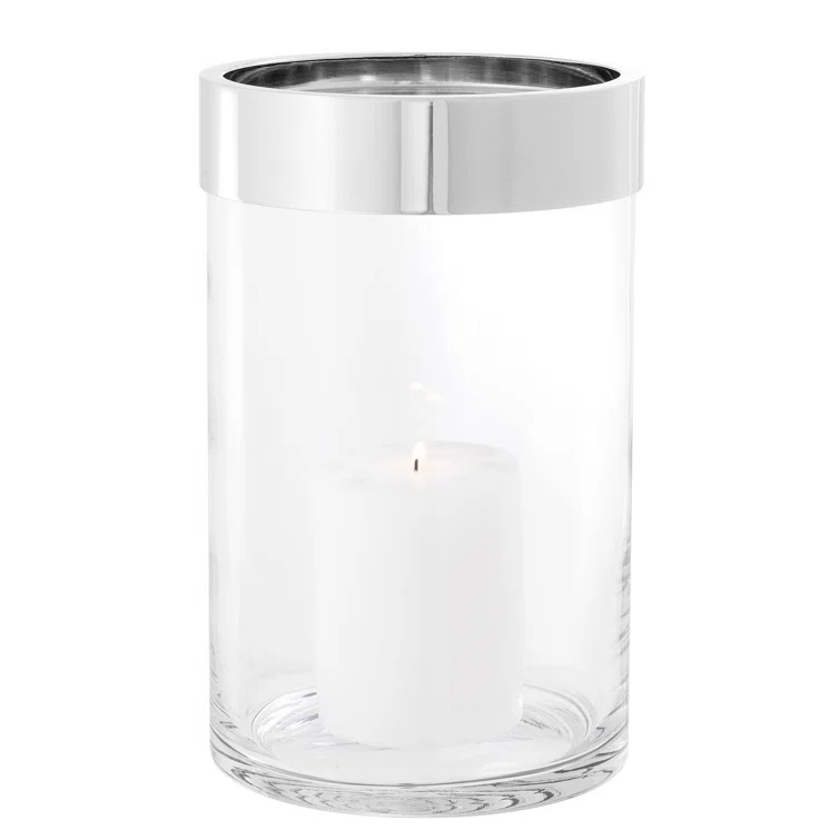 Vertex 12'' H Glass Tabletop Hurricane