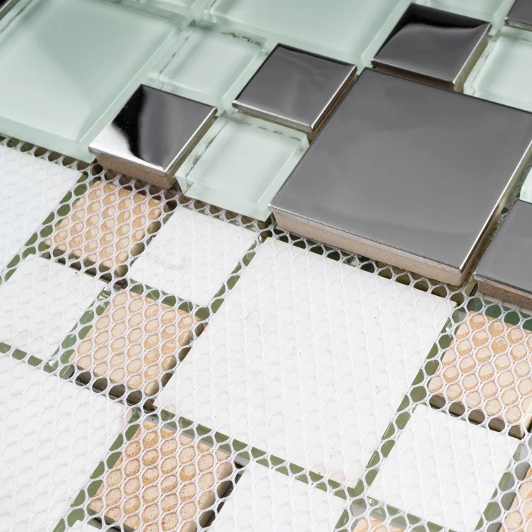 Breeze Square Versailles Mosaic Wall Tile