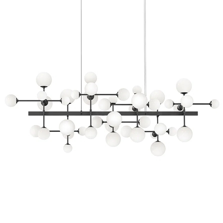 Nebula 11 - Light Dimmable LED Kitchen Island Linear Chandelier