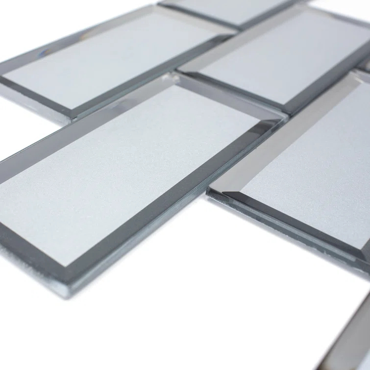 Reflection 3" x 6" Glass Mosaic Wall Tile