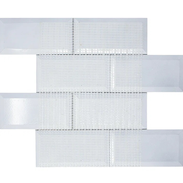 Reflection 3" x 6" Glass Mosaic Wall Tile