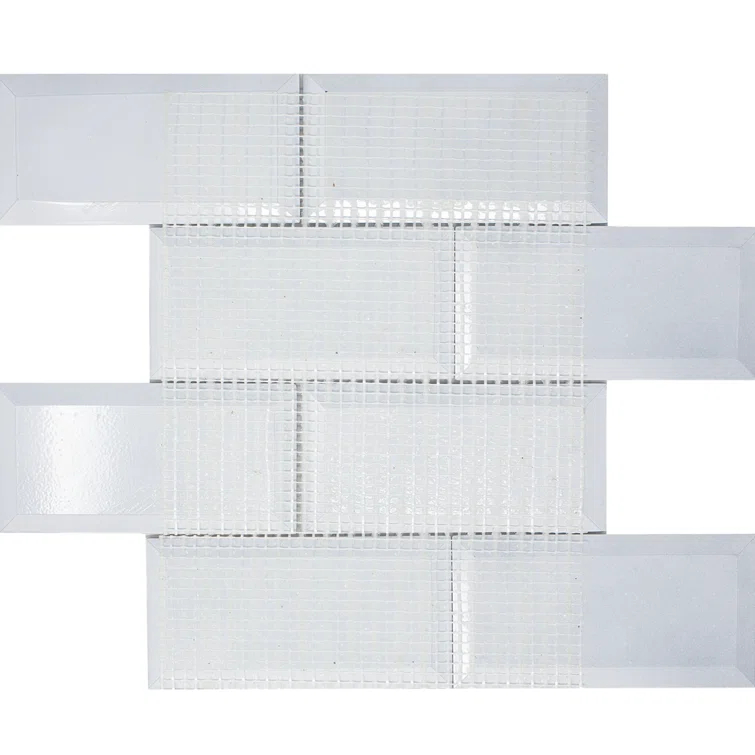 Reflection 3" x 6" Glass Mosaic Wall Tile