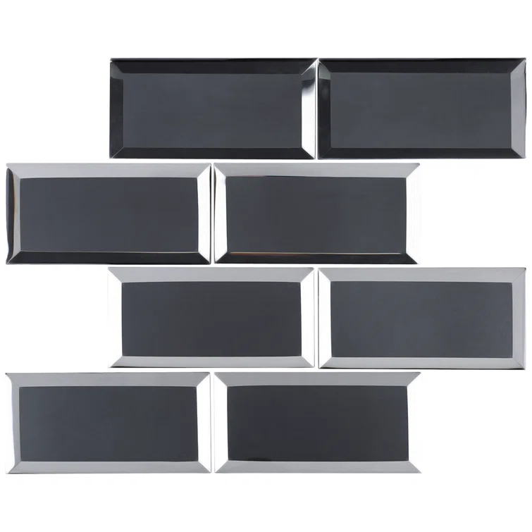 Reflection 3" x 6" Glass Mosaic Wall Tile