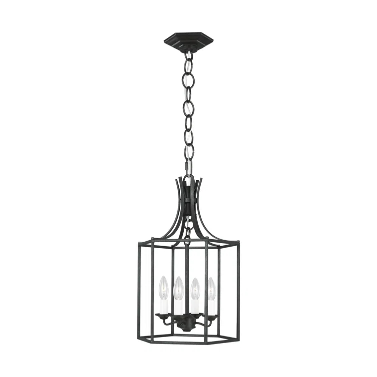 Bantry House Smith Steel Drum Pendant Light - Indoor/Outdoor Compatible