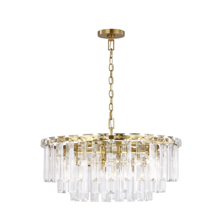 Arden 4 - Light Unique Tiered Chandelier by Chapman & Myers
