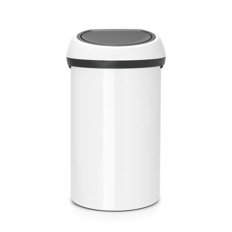 Brabantia Touch Top Trash Can 16 Gallon