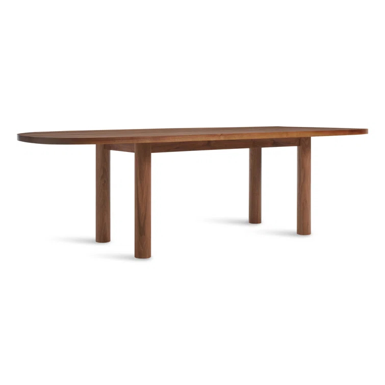 Good Times Oval Solid Wood Top Dining Table