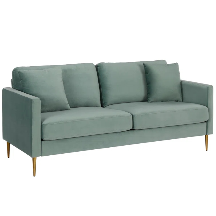 Highland 72" Square Arm Sofa