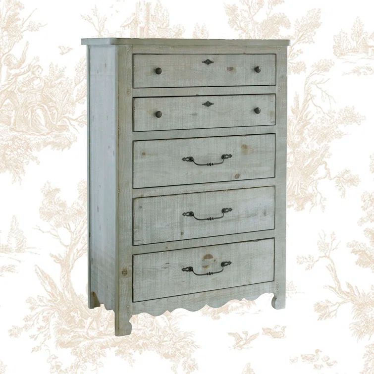 Thorin 5 Drawer 38" W Dresser