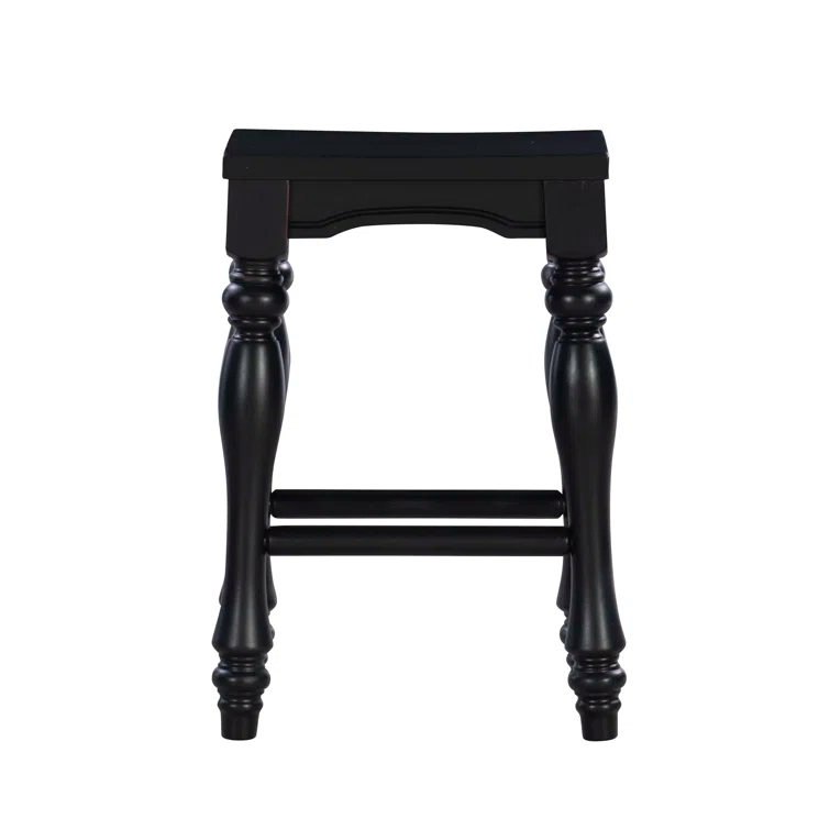 Clemente Counter Stool with Solid Wood Frame