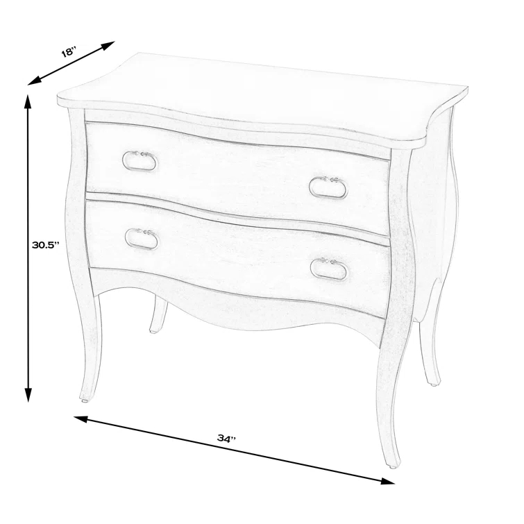 Easterbrook 2 Drawer Accent Chest