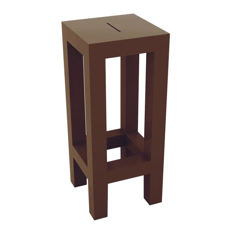 Jut 28.25" Patio Bar Stool