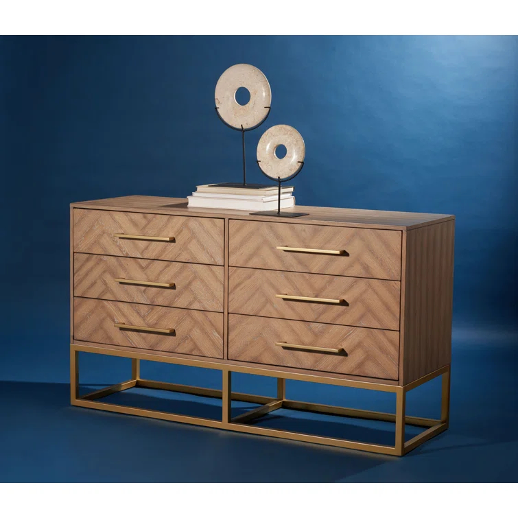 Sheldon 6 - Drawer Double Dresser