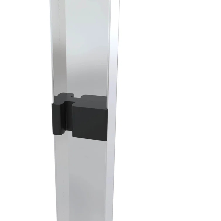 Classic 56" W x 57" H Bypass Frameless Tub Door