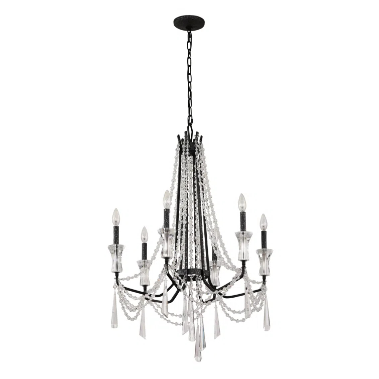 Barcelona 6 - Light Dimmable Classic / Traditional Chandelier