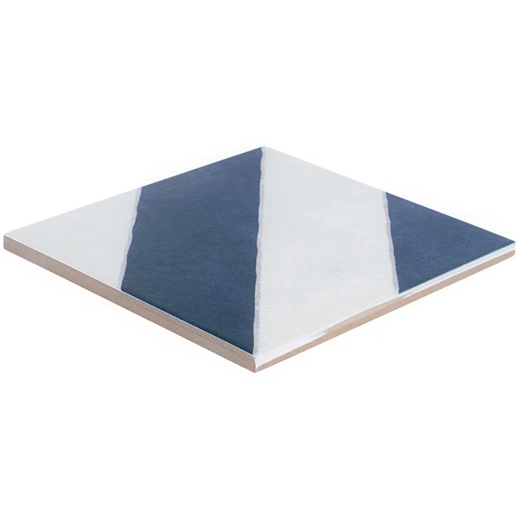 Ava Diagonal 9" x 9" Porcelain Tile (10.76 sq. ft./ Case)