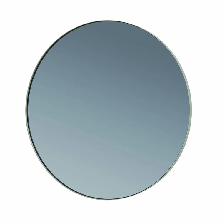 20" Round Ashes of Rose Frameless Accent Mirror