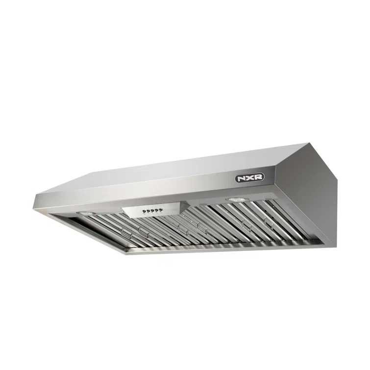 NXR Professional Ranges 30" Stainless Steel 800 CFM Under Cabinet Range Hood with Baffle Filter
