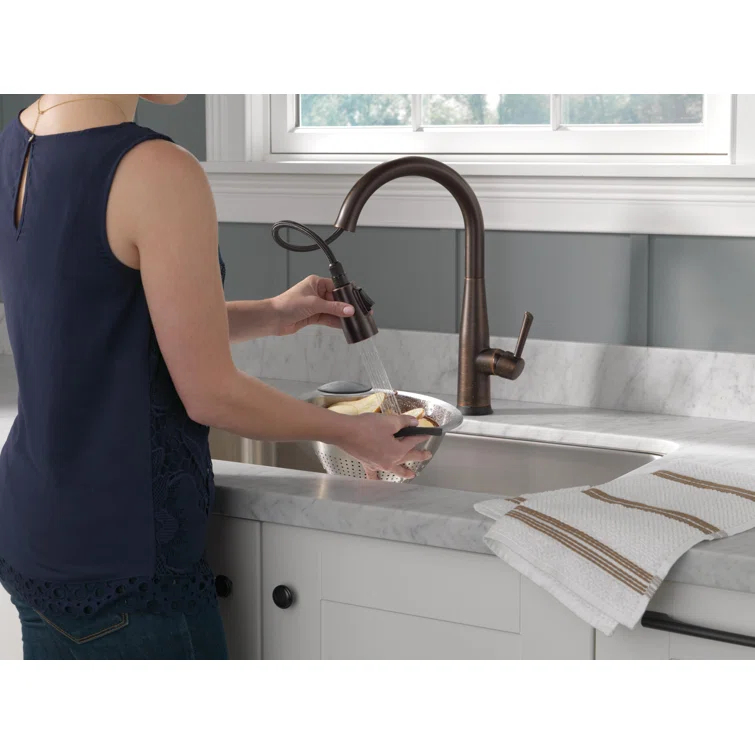 Essa Pull Down Sprayer Touch and Voice Control Kitchen Sink Faucet, Touch Control Kitchen Faucet