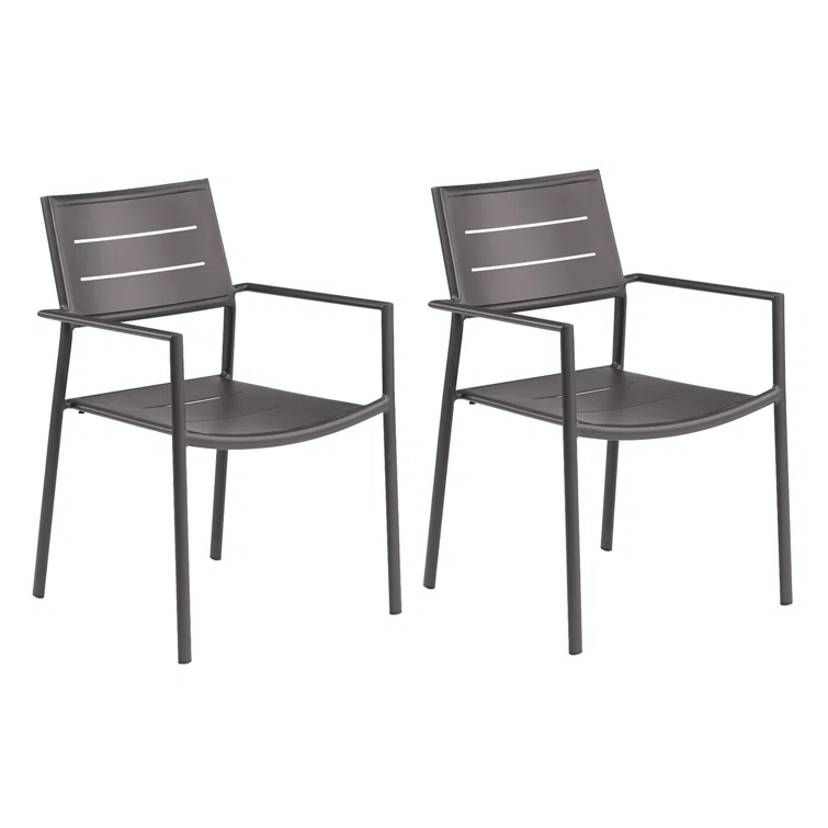 Eiland Outdoor Stacking Dining Armchair