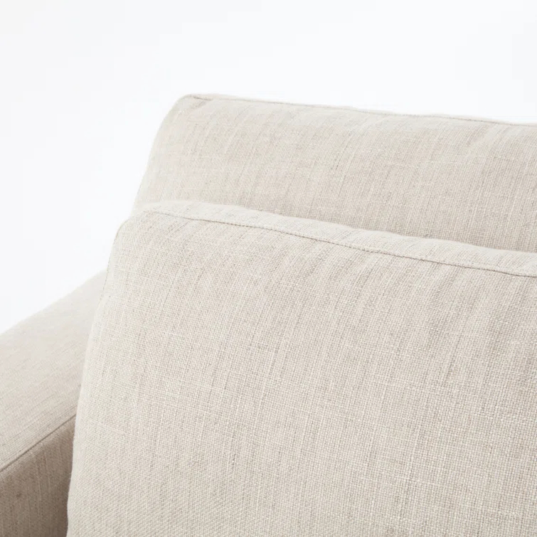 Essence Natural Contemporary 6-Piece Sectional with Ottoman
