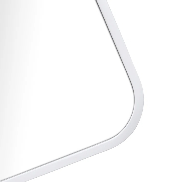 Trinity 22 in. x 48 in. Square Radius Mirror