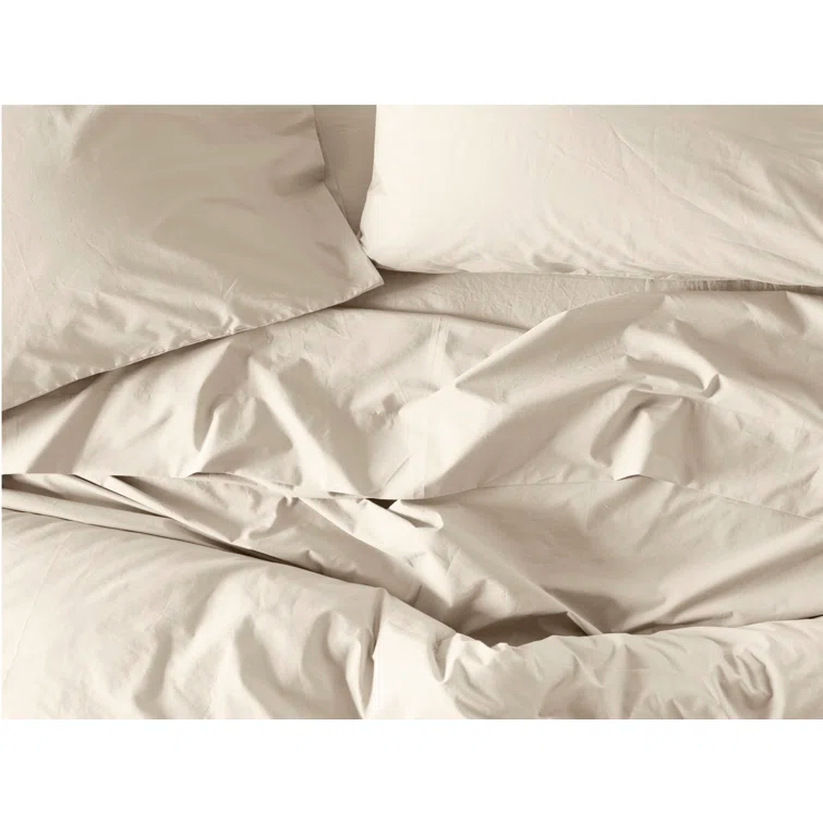 Refined Organic Percale Sheet Set