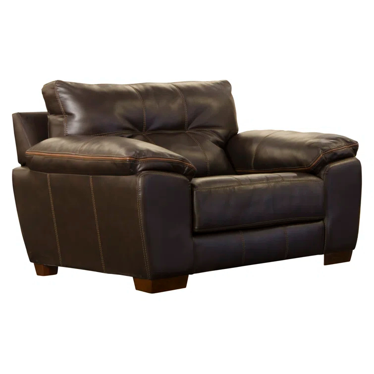 Peosta 61" Wide Tufted Polyester Chair and a Half