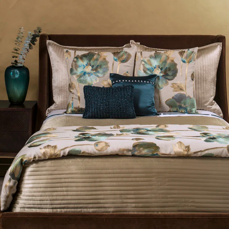 Quilted Silk Channel Coverlet