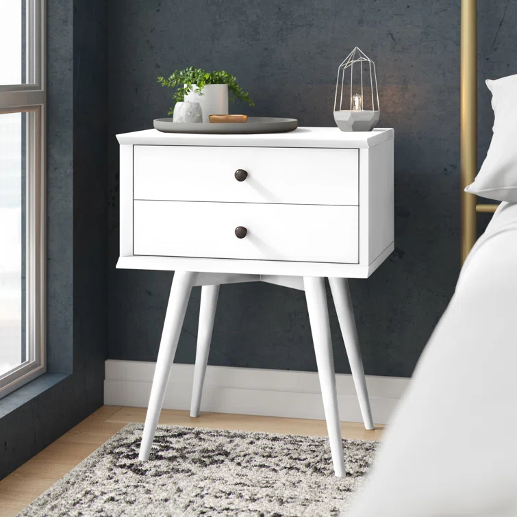 Ashlie 18'' W Solid Wood Nightstand