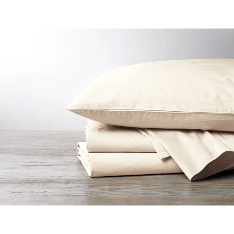 Refined Organic Percale Sheet Set
