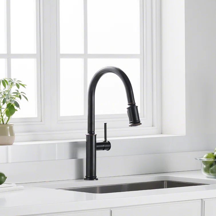 Sellette Pull Down Single Handle Kitchen Faucet