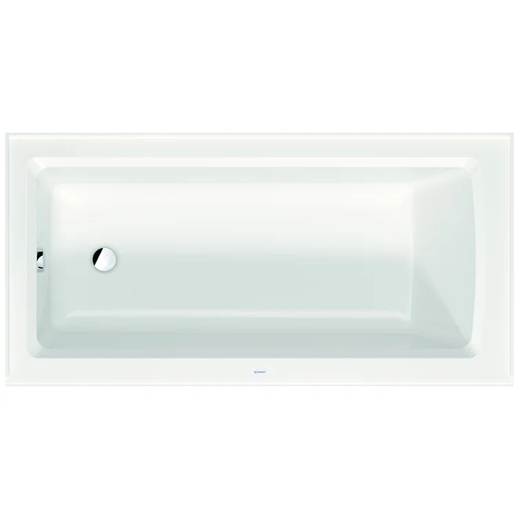 60" x 30" Drop In Soaking Acrylic Bathtub