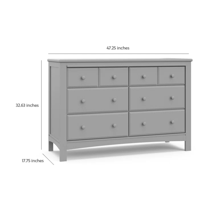 Benton 6 Drawer Double Dresser
