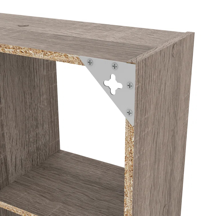 Mini 6-Cube Desktop or Wall Mounted Bookcase