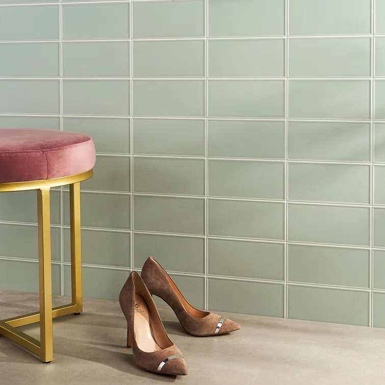 Tori Border 4" x 8" Ceramic Subway Tile