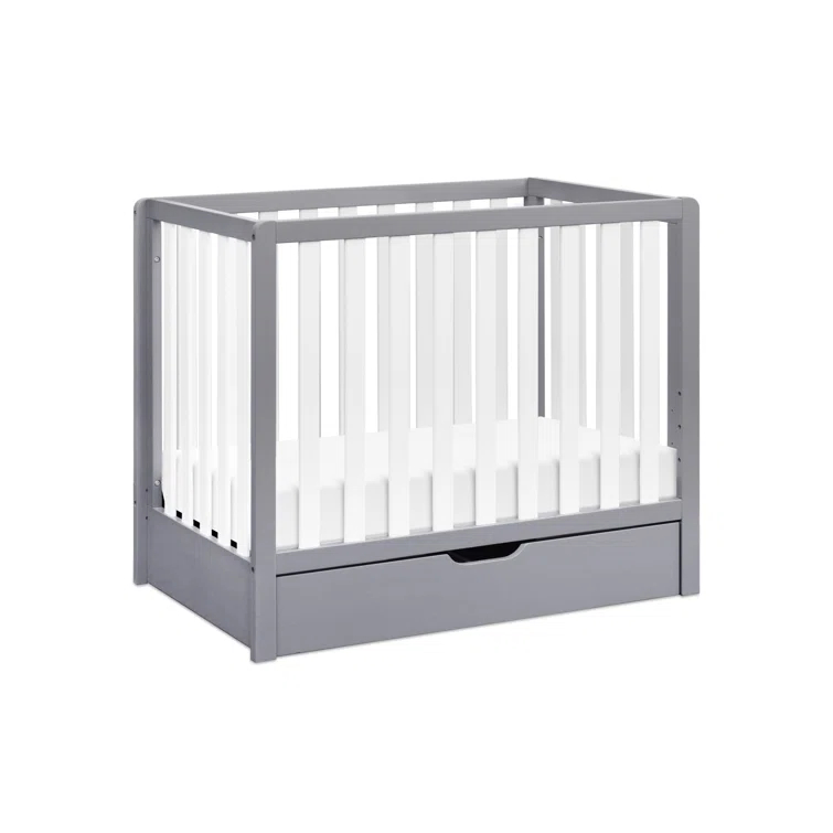 Colby 4-in-1 Mini Convertible Crib with Storage