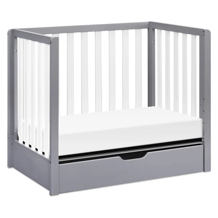 Colby 4-in-1 Mini Convertible Crib with Storage