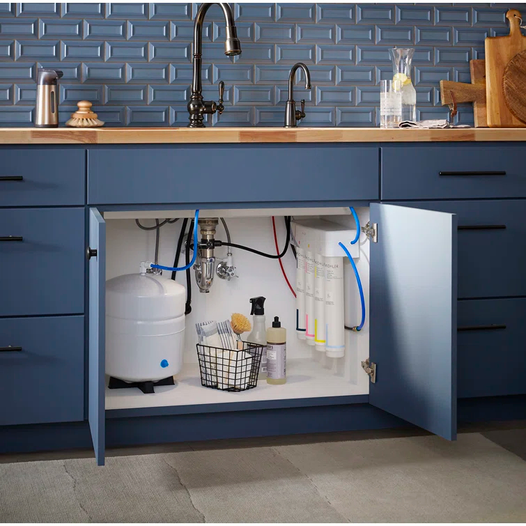 Kohler K-22155-NA Aquifer Reverse Osmosis (RO) Water Filtration System