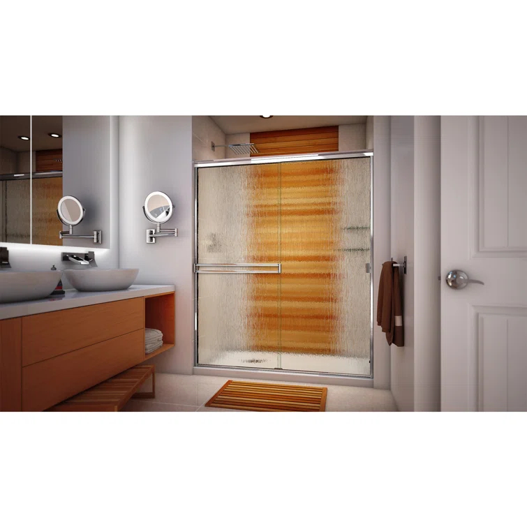 Arizona Shower Door SE60X703CHRN SE 56" W x 70.38" H Shower Door