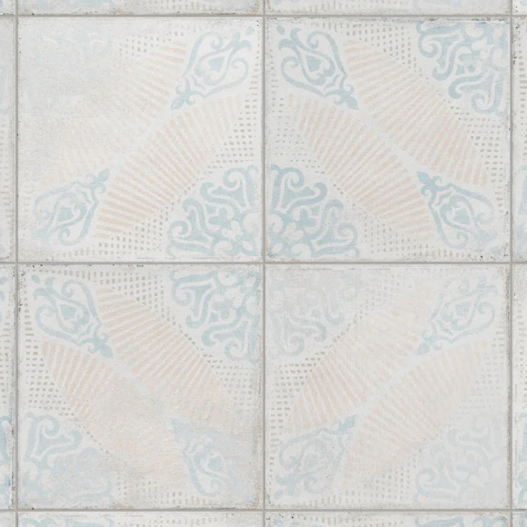 Merola Tile Barcelona 6" x 6" Porcelain Vintage Wall & Floor Tile